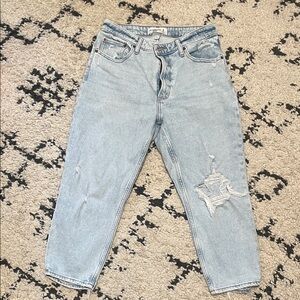 Abercrombie & Fitch Light Blue High Rise Jeans